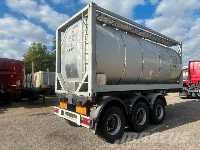 11X WELFIT ODDY TANKCONT. 20 FT L4BN 26.000 LIT Tankauflieger