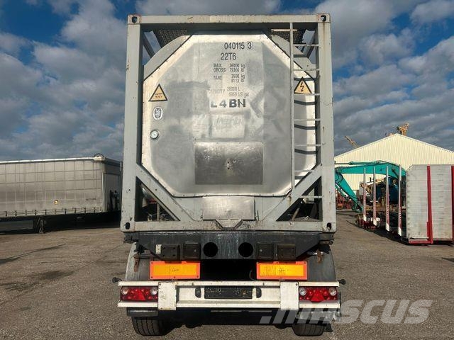 11X WELFIT ODDY TANKCONT. 20 FT L4BN 26.000 LIT Tankauflieger