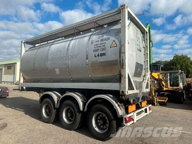 11X WELFIT ODDY TANKCONT. 20 FT L4BN 26.000 LIT Tankauflieger