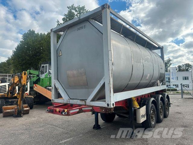 11X WELFIT ODDY TANKCONT. 20 FT L4BH 26.000 LIT Tankauflieger