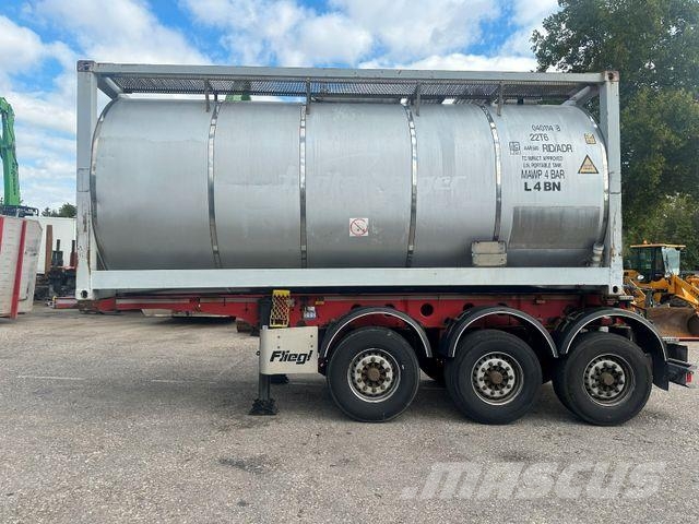 11X WELFIT ODDY TANKCONT. 20 FT L4BH 26.000 LIT Tankauflieger