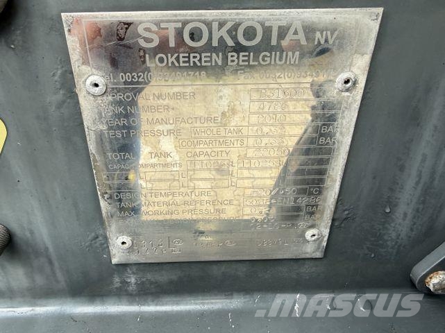 2- Achs Stokota / 22.050 Liter Tsisternhaagised