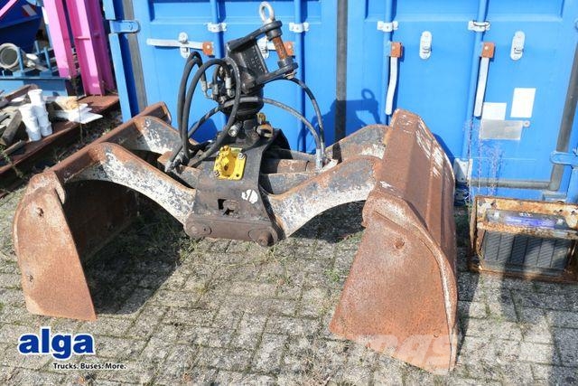 2- Schalengreifer, Drehservo, Traglast 4.500kg Tippbil