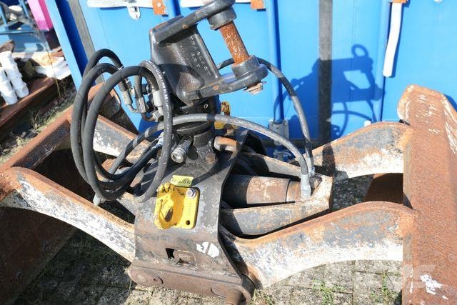 2- Schalengreifer, Drehservo, Traglast 4.500kg Tippbil