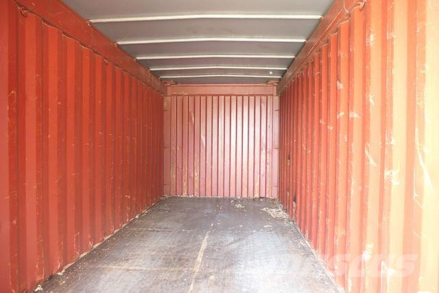 20' OT Container, High Cube, Stapelbar, Opent その他セミトレーラー