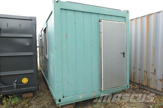  20 Fuß Wohncontainer, Heizung, Holzverkleidung Camiones elevadores de gancho
