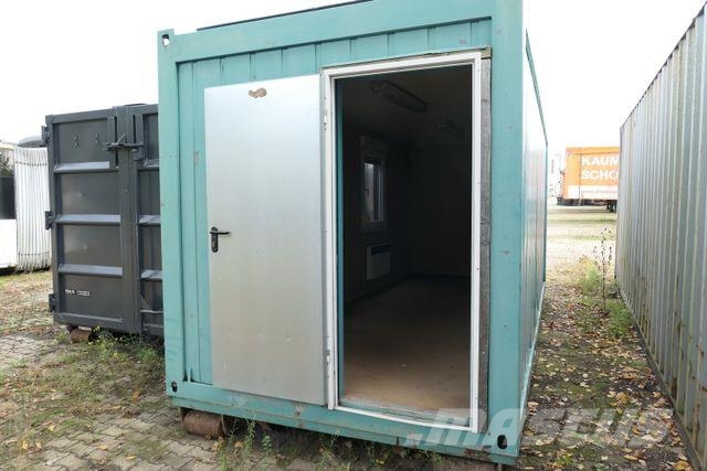  20 Fuß Wohncontainer, Heizung, Holzverkleidung Camiones elevadores de gancho
