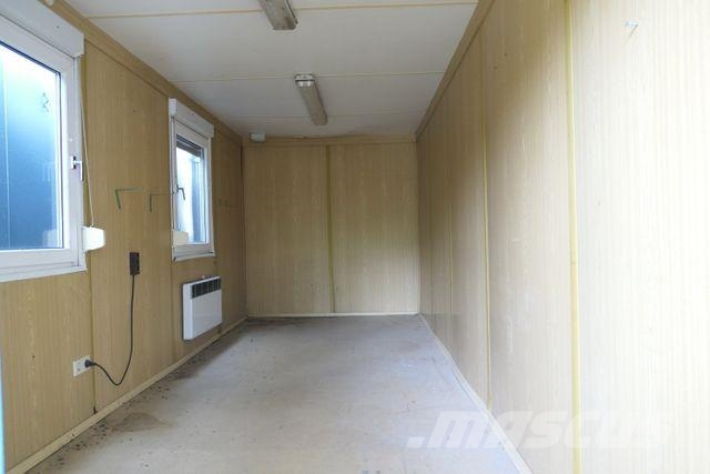  20 Fuß Wohncontainer, Heizung, Holzverkleidung Camiones elevadores de gancho