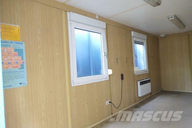  20 Fuß Wohncontainer, Heizung, Holzverkleidung Camiones elevadores de gancho