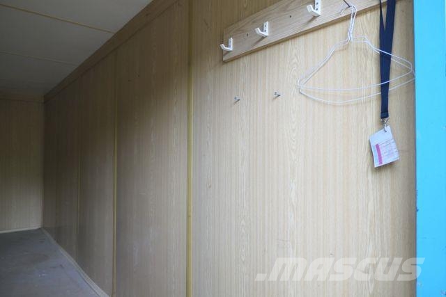  20 Fuß Wohncontainer, Heizung, Holzverkleidung Camiones elevadores de gancho