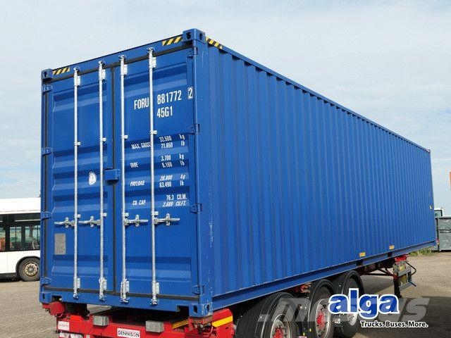 40 Fuß HC, Conntainer, Seecontainer, Verzinkt Nizko noseče polprikolice