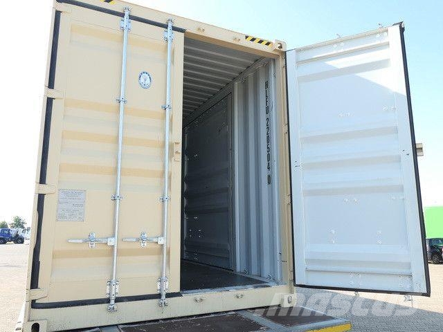  40 Fuß HQ, Seitentüren, Zurrösen, Container Tieflader-Auflieger