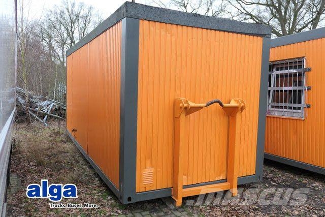 Abroll-Bürocontainer mit Eingangstür Φορτηγά ανατροπή με γάντζο