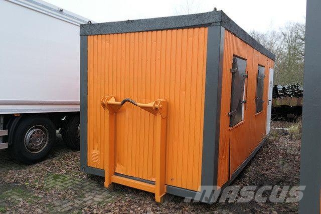 Abroll-Bürocontainer mit Eingangstür Φορτηγά ανατροπή με γάντζο