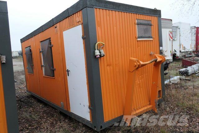 Abroll-Bürocontainer mit Eingangstür Φορτηγά ανατροπή με γάντζο
