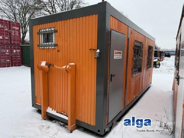 Abroll-Bürocontainer mit Eingangstür Φορτηγά ανατροπή με γάντζο
