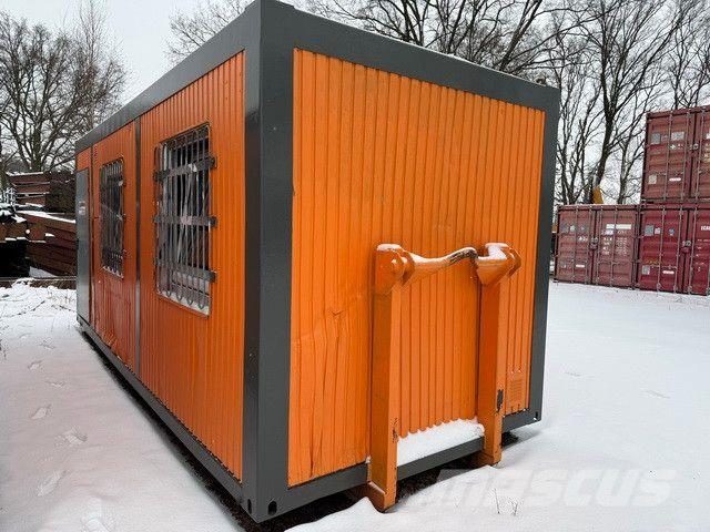 Abroll-Bürocontainer mit Eingangstür Φορτηγά ανατροπή με γάντζο