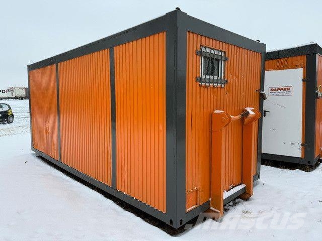 Abroll-Bürocontainer mit Eingangstür Φορτηγά ανατροπή με γάντζο