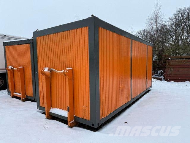 Abroll-Bürocontainer mit Eingangstür Φορτηγά ανατροπή με γάντζο