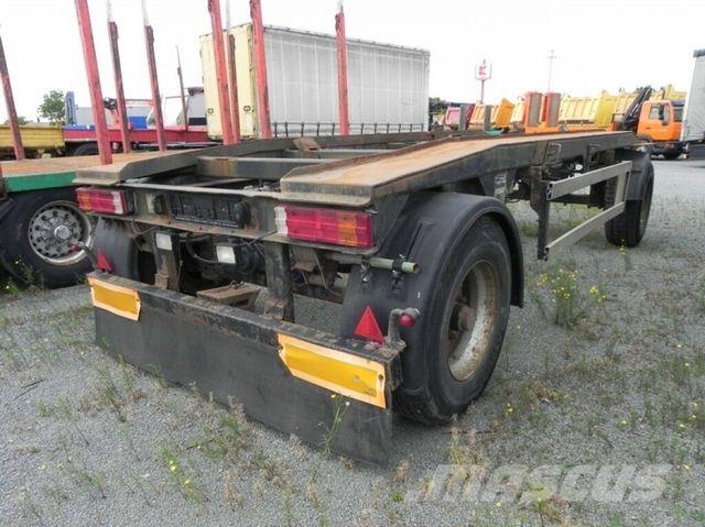  Abrollanhänger AR 18 Containeranhänger Skeletal 트레일러