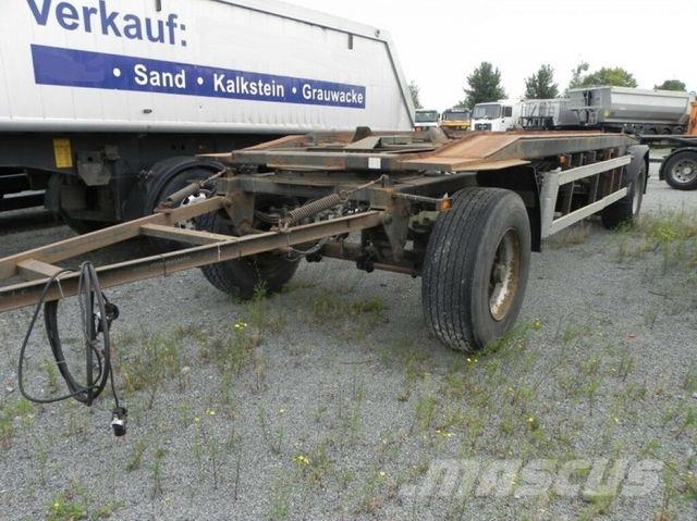  Abrollanhänger AR 18 Containeranhänger Skeletal 트레일러