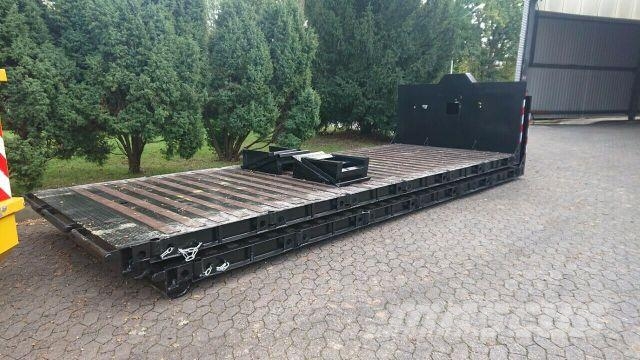  Abroller G&amp;G Plateau / Baumaschinen Hook lift trucks