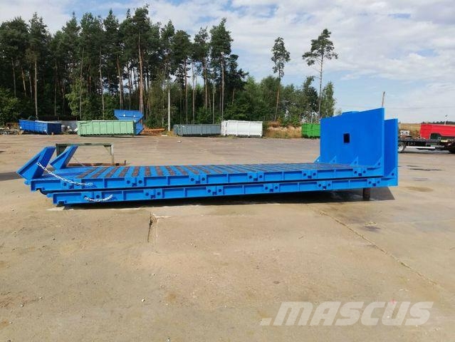  Abroller G&amp;G Plateau / Baumaschinen Hook lift trucks