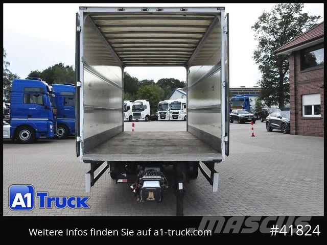 Ackermann Koffer, durchladbar, 10.500kg, oben gekuppelt Prikolice sa sandukom