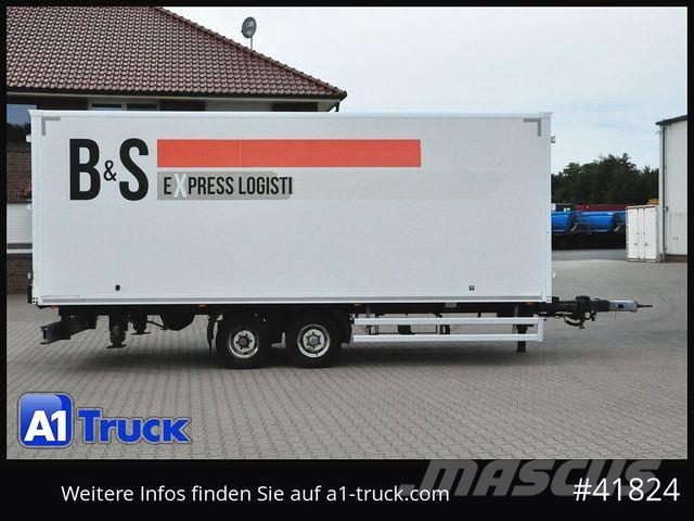 Ackermann Koffer, durchladbar, 10.500kg, oben gekuppelt Prikolice sa sandukom