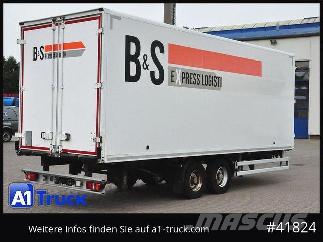 Ackermann Koffer, durchladbar, 10.500kg, oben gekuppelt Prikolice sa sandukom