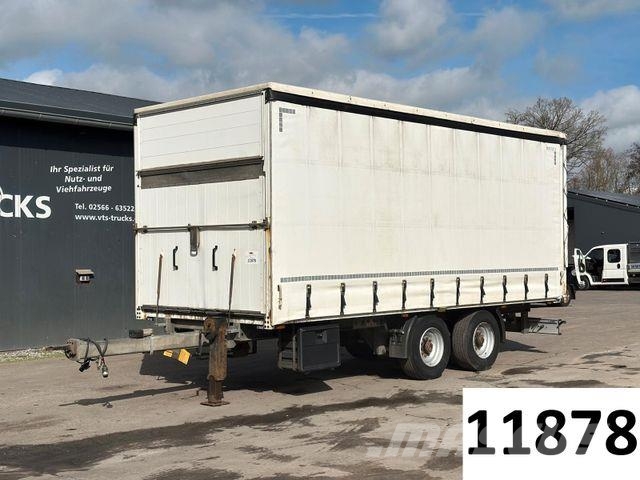 Ackermann Z-PA-F 13.5/6.3E Curtainsider durchlader 커튼사이더 트레일러