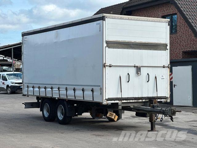 Ackermann Z-PA-F 13.5/6.3E Curtainsider durchlader 커튼사이더 트레일러
