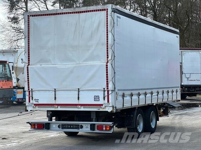 Ackermann Z-PA-F 13.5/6.3E Curtainsider durchlader 커튼사이더 트레일러