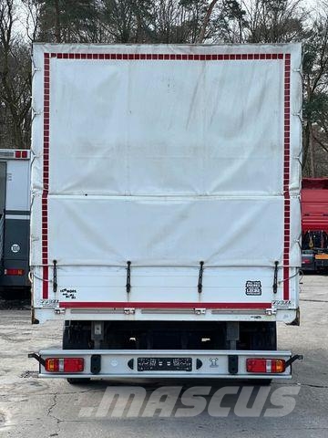 Ackermann Z-PA-F 13.5/6.3E Curtainsider durchlader 커튼사이더 트레일러
