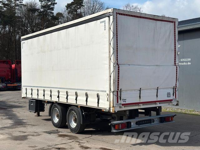 Ackermann Z-PA-F 13.5/6.3E Curtainsider durchlader 커튼사이더 트레일러