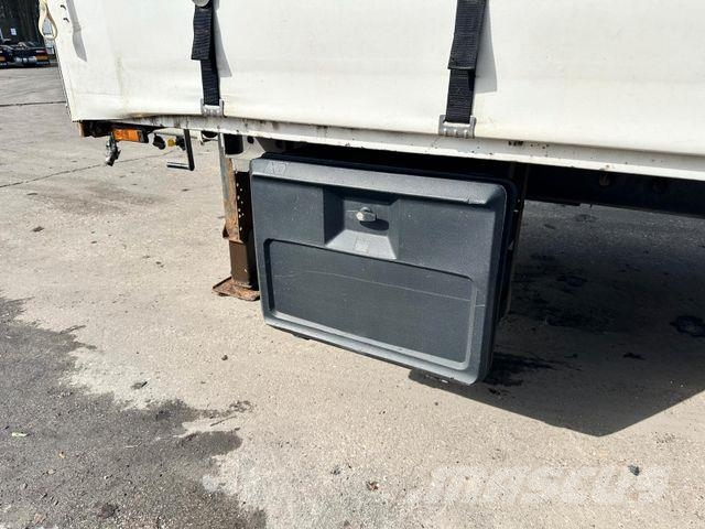 Ackermann Z-PA-F 13.5/6.3E Curtainsider durchlader 커튼사이더 트레일러