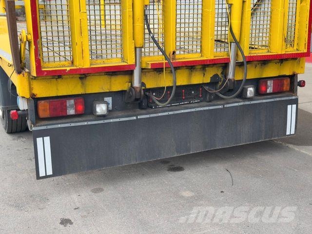 ADS AFL2 Maschinentransporter hydr. Rampe Pritschenauflieger