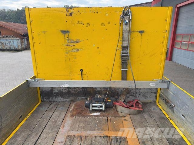 ADS AFL2 Maschinentransporter hydr. Rampe Pritschenauflieger