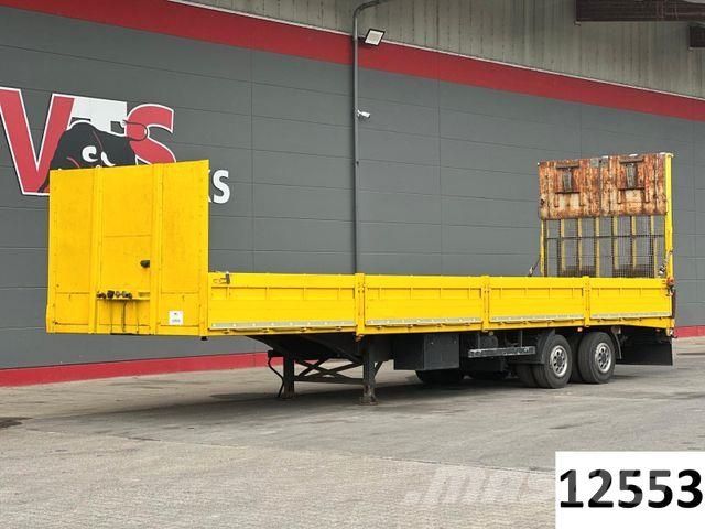 ADS AFL2 Maschinentransporter hydr. Rampe Pritschenauflieger