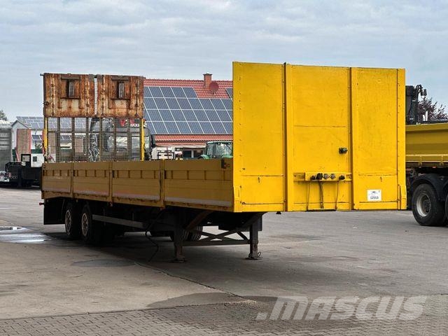 ADS AFL2 Maschinentransporter hydr. Rampe Pritschenauflieger