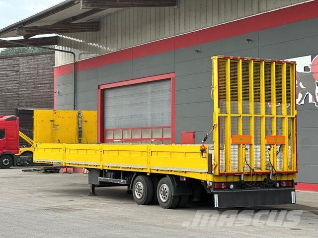 ADS AFL2 Maschinentransporter hydr. Rampe Pritschenauflieger