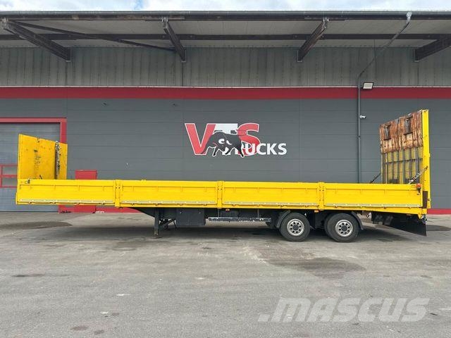 ADS AFL2 Maschinentransporter hydr. Rampe Pritschenauflieger
