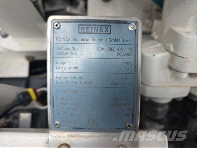 Aebi Schmidt MT 750 Reinex 3m³ AHK Vakuumski tovornjaki