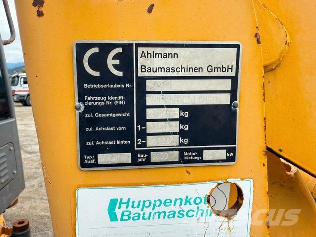 Ahlmann AL 85 t Schnellwechsler Schaufel + Gabel 轮式装载机