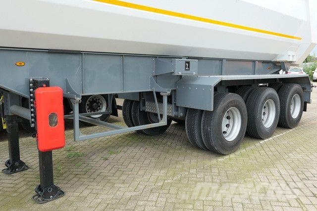 alga,42m³, Stahl, 3-Achser, große Achsen, 5 Stk. Kiper poluprikolice