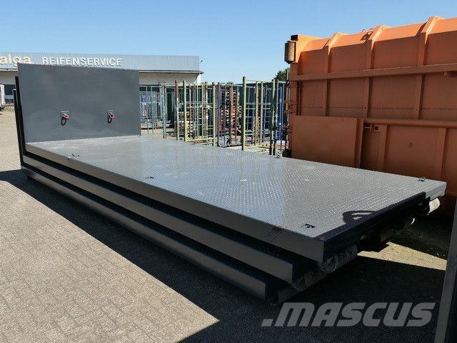  alga ALP, Plattform, Pritsche, Zurrösen, 6.500mm Camiones elevadores de gancho
