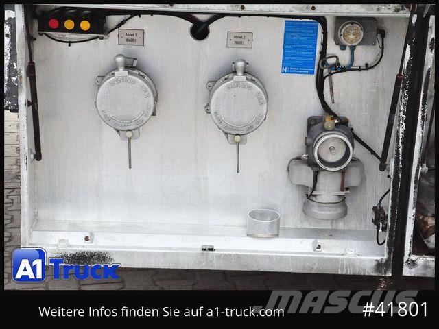 Alu, Benzin + Diesel , 40m³ 2 Kammern, 5600 Tankauflieger