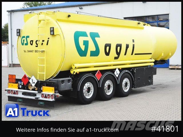 Alu, Benzin + Diesel , 40m³ 2 Kammern, 5600 Tankauflieger