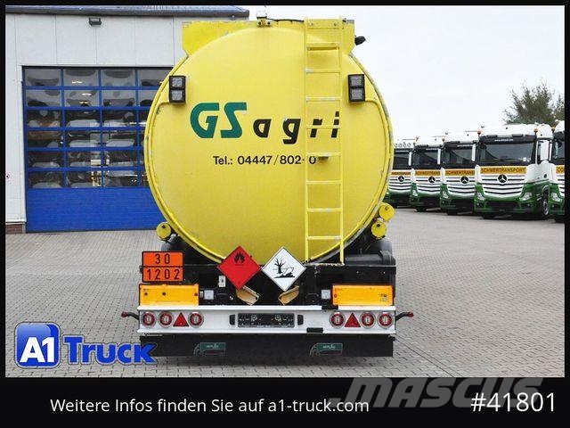 Alu, Benzin + Diesel , 40m³ 2 Kammern, 5600 Tankauflieger