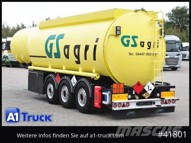 Alu, Benzin + Diesel , 40m³ 2 Kammern, 5600 Tankauflieger